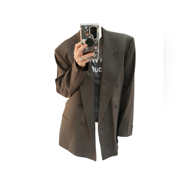 Giorgio Armani Dark Brown Blazer - Picture 7 of 15